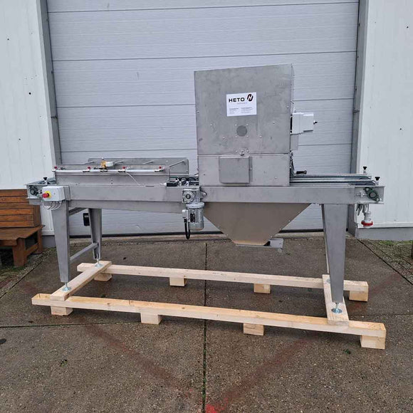 New stainless steel vermiculite water doser – for processing filled trays/bins