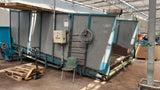 Visser soil hopper with new cross conveyor and elevating conveyor.