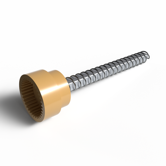 Akulon spring-loaded coupling part for Javo conveyor belt