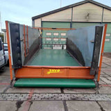 40m³ Javo potting soil bunker complete with cross conveyor and incline conveyor
