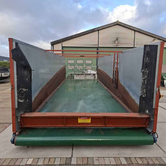 Javo soil bunker (Big Belt) 2004 with new cross conveyor