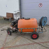 Empas sprayer – idle for some time, with working diesel engine