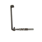 Adjustable-height scraper complete