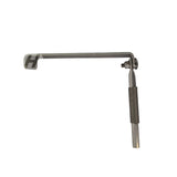 Adjustable-height scraper complete