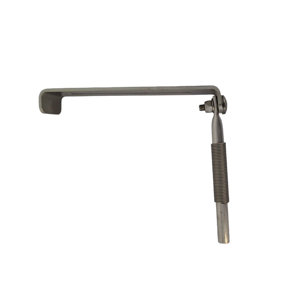 Adjustable-height scraper complete