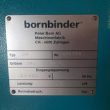 Bornbinder rope tying machine