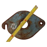 Used drill plate with Ø40 hole for Demtec potting machine