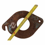 Used drill plate with Ø70 hole for Demtec potting machine