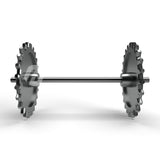 Shaft and gears for top elevator HETO