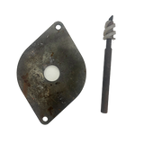 Used soil auger Ø30mm an drill plate for Javo potting machine