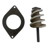 Used soil auger Ø90mm an drill plate for Javo potting machine