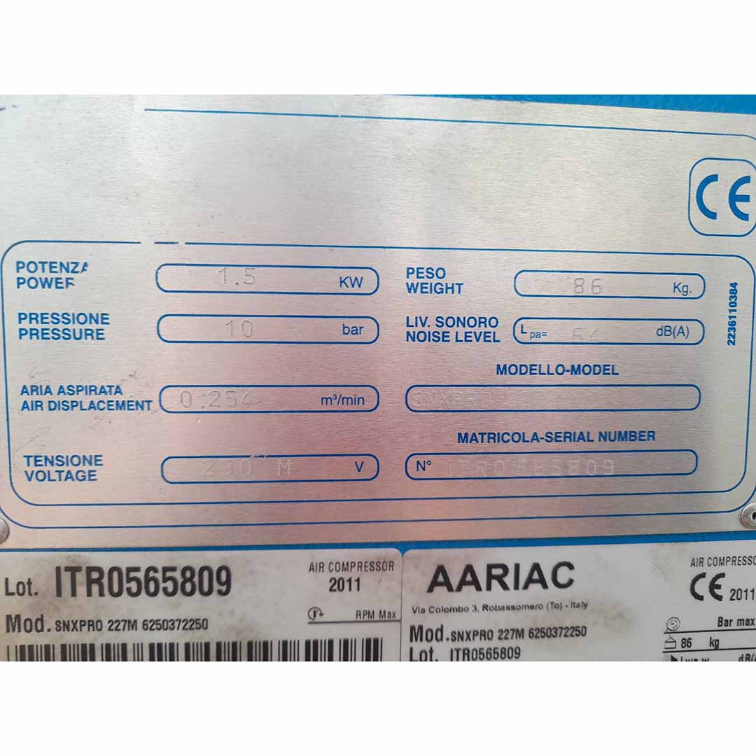 Grassair compressor in good working condition – Heto-agro.com