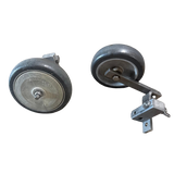 Inner curve rollers for conveyor belts