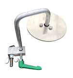 Heto inside curve wheel with clamping block with clamping lever