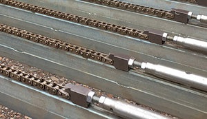 Chain spacing fork