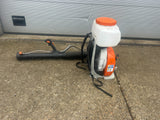 STIHL SR 430 mist blower in like-new condition, in good working order.