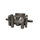 Right-angle 3-way gearbox for Javo conveyor belts