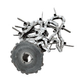 Used Javo pottery track chain with 20 holders, 200 mm pitch