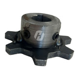 Sprocket for ground return chain for Javo
