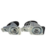 Set of swivel casters with brakes for Javo Standard