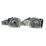 Set of swivel casters with brakes for Javo Standard