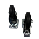 Set of swivel casters with brakes for Javo Standard