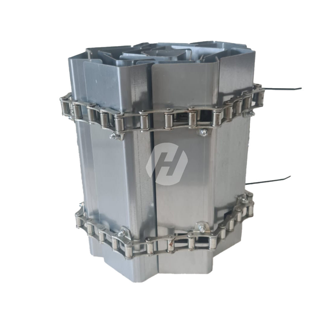 Elevator chain with demountable vanes for Javo – Heto-agro.com