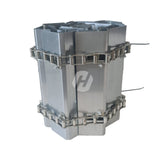 Elevator chain with demountable vanes for Javo