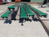 Set of well-maintained Javo connecting sections / conveyor belts, 15 cm wide, complete and in working condition.