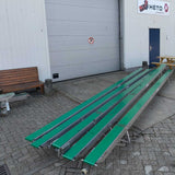 Set of well-maintained Javo connecting sections / conveyor belts, 15 cm wide, complete and in working condition.