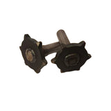 Set of idler shafts for Big Bale Breaker