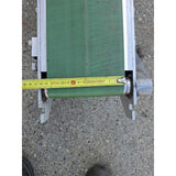 Wevab motorized conveyor belt / discharge conveyor, variable speed, suitable for potting machine, 3000 × 150 mm