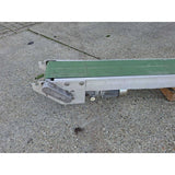 Wevab motorized conveyor belt / discharge conveyor, variable speed, suitable for potting machine, 3000 × 150 mm