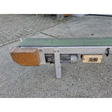 Wevab motorized conveyor belt / discharge conveyor, variable in speed, suitable for potting machine, 3000 × 150 mm (kopie)