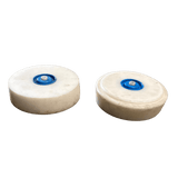 2 nylon inside curve wheels for conveyor belts.