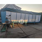 Visser Potting Soil Bunker complete with cross conveyor and control cabinet