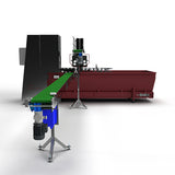 HETO H15E Potting Machine with Extended Soil Hopper and Elevator Discharge Extension