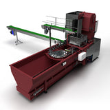 HETO H15E Potting Machine with Extended Soil Hopper and Elevator Discharge Extension