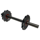 Upper shaft with bearings, complete for elevator 3030 for Stolze