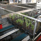 Vermiculite Spreader and Watering Unit for Trays