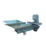 Universal Heto bins or crates filling machine with storage container (price starting from: €9250,-)