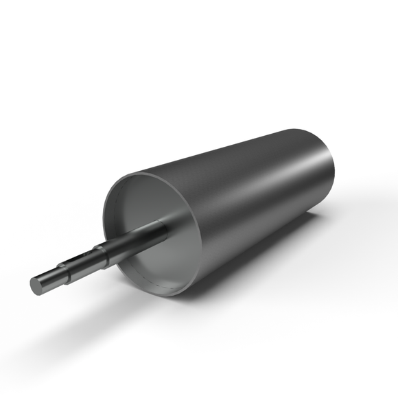 Drive roller soil conveyor for Javo Standard, SE, Mini, Ecobasic, and Rotofill