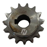 Duplex gear 3/8" 15 teeth