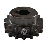 Duplex gear 3/8" 15 teeth
