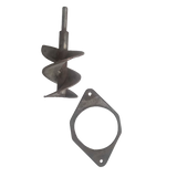 Used soil auger Ø100mm an drill plates for Javo potting machine