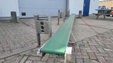 Javo discharge conveyor / motor section with adjustable speed and connectable.