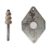 Used soil auger Ø35mm an drill plate for MAYER potting machine