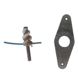 Used soil auger Ø35mm an drill plate for MAYER potting machine