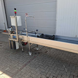 Stainless Steel Water Unit / Watering Trough For crates, trays, or pots – complete and fully operational.