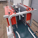 Universal Tray Destacker complete with infeed conveyor belt